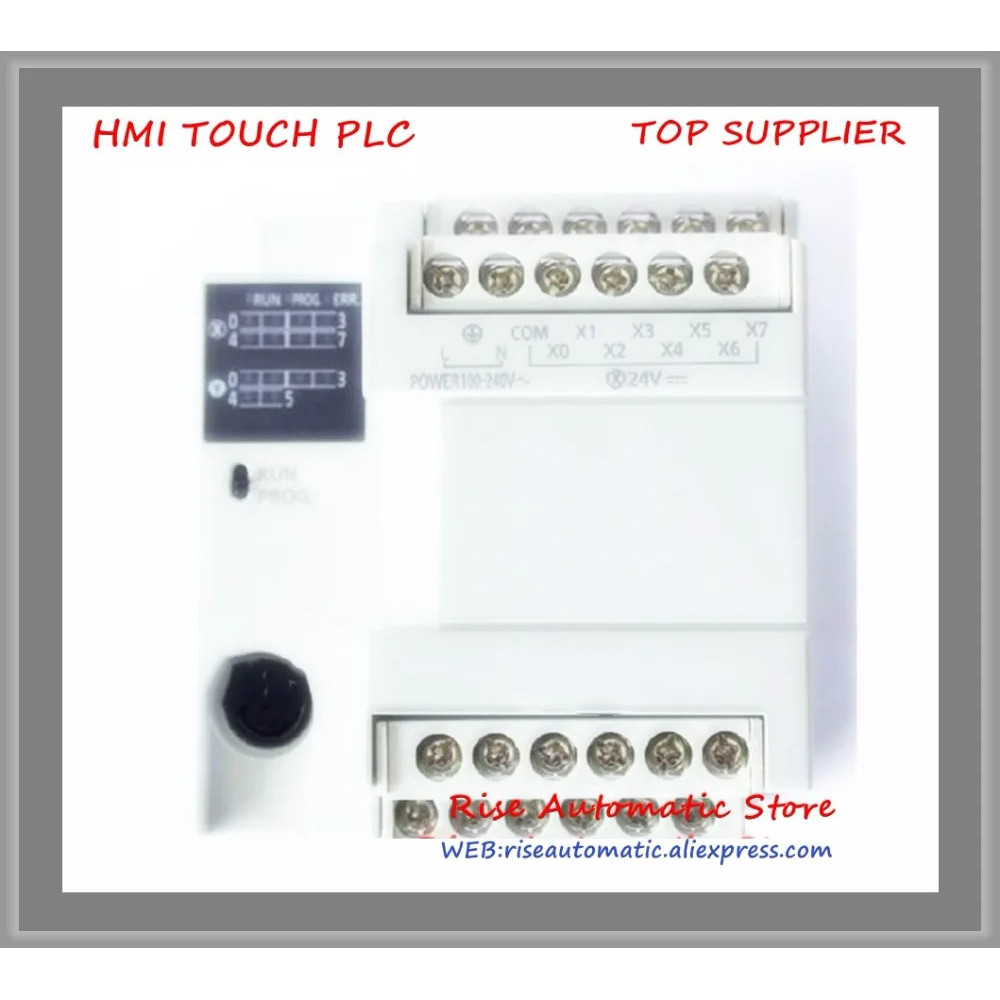 AFPX0E24R PLC ใหม่ ต้นฉบับ อินพุต DC 16 จุด เอาท์พุตรีเลย์ 2A 8 จุด ยูนิตขยาย FP-X0