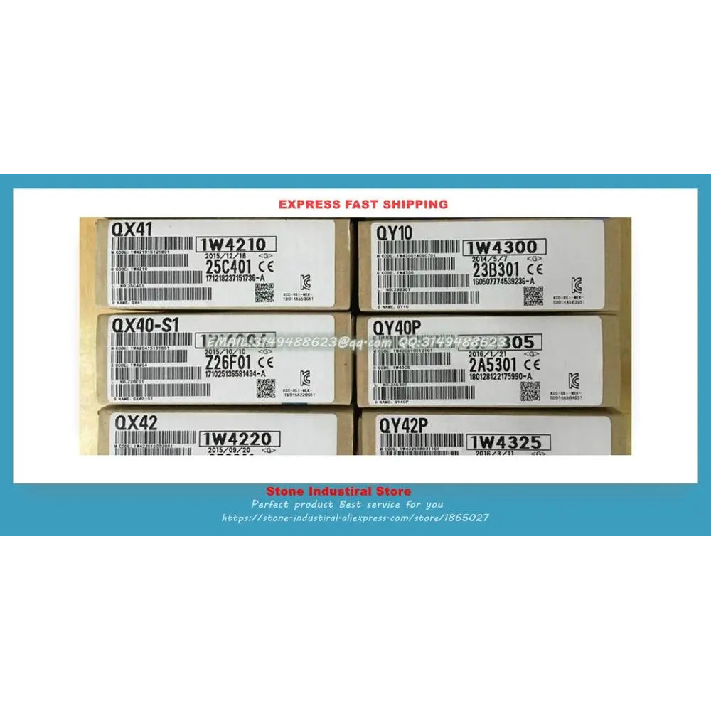 โมดูล PLC ซีรีส์ Q QH42P QI60 QY81P QY50 QX10 QX41Y41P QY18A QY70 QY10 QY22 QX42-S1 QX82-S1 ใหม่