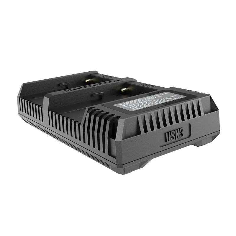 Nitecore USN3 PRO Dual USB Charger for Sony NP-FM500H/NP-F750/NP-F970 batteries
