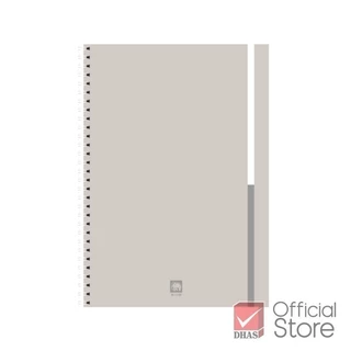 Elephant สมุด สมุดโน๊ต สมุดริมลวด A5 60G 40S W-112R คละสี จำนวน 1 เล่ม