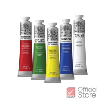 Winsor&Newton Winton สีน้ำมัน วินตั้น 200 มล. 44 เฉดสี จำนวน 1 หลอด