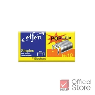 Elfen ลวดเย็บกระดาษ No.10 จำนวน 24 กล่อง/แพ็ค