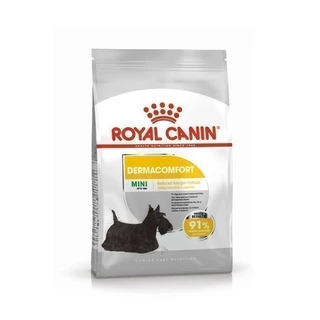 Royal Canin Mini Dermacomfort 3kg อาหารเม็ดสุนัขโต พันธุ์เล็ก ผิวแพ้ง่าย อายุ 10 เดือนขึ้นไป (Dry Dog Food, โรยัล คานิน)