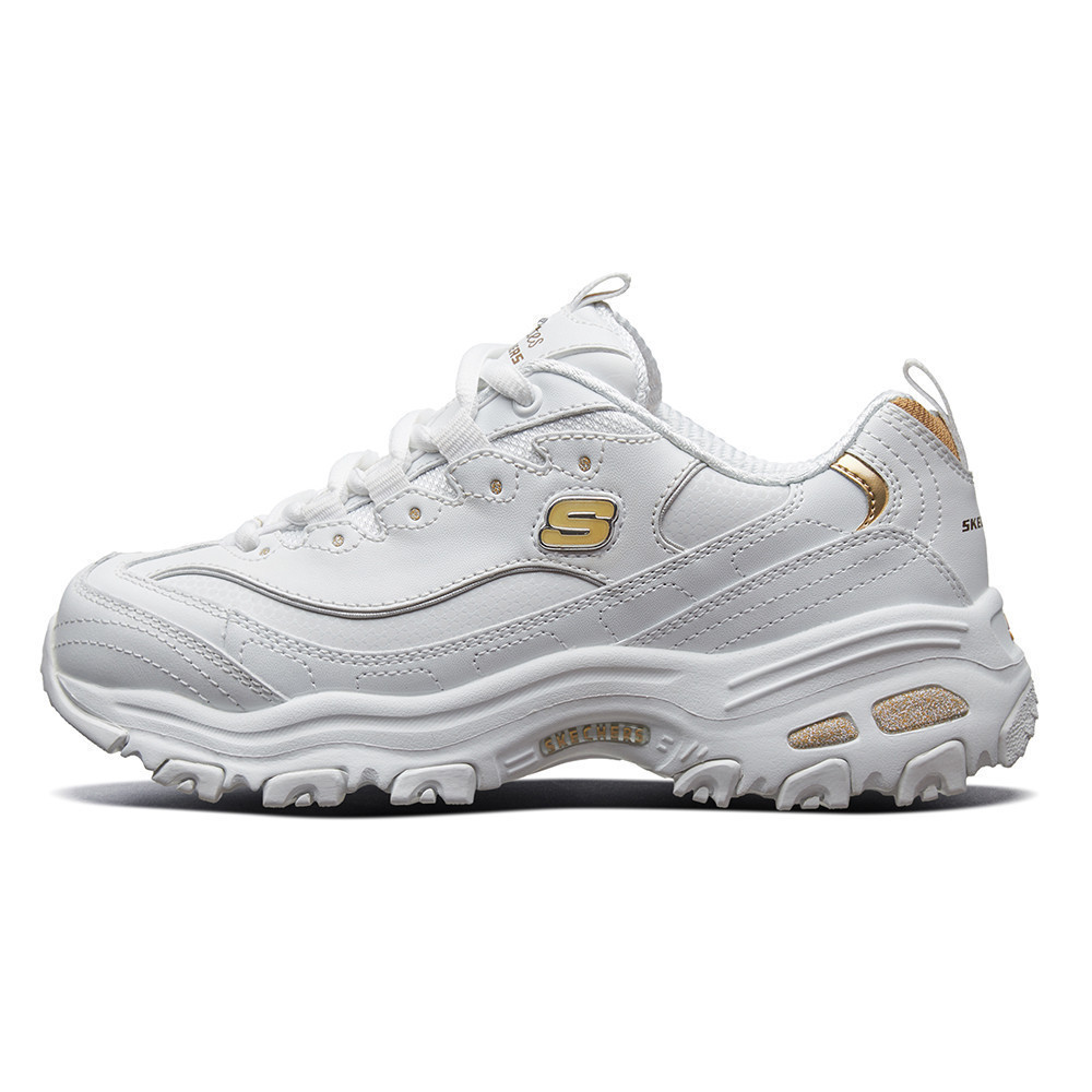 Skechers สเก็ตเชอร์ส รองเท้าลำลองผู้หญิง Women Sport D'Lites Shoes - 11931-WGD Air-Cooled Memory Foam