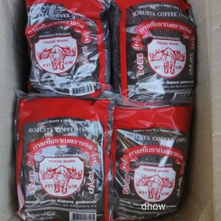 กาแฟโบราณ ตราแรด Trarad(ตราแรด) 450 กรัม ★★★★★ ออกใบกำกับภาษีได้(รวมค่าส่ง)