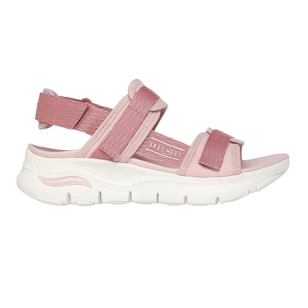 Skechers สเก็ตเชอร์ส รองเท้าแตะผู้หญิง Women Sport Comfort Arch Fit Wave Maker Sandals - 120091-ROS