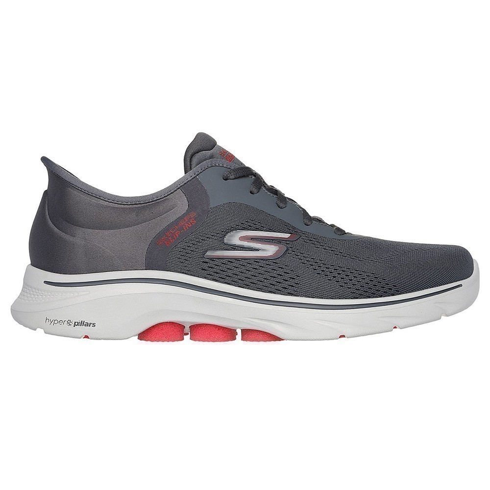 Skechers สเก็ตเชอร์ส รองเท้าผู้ชาย Men GOwalk 7 GOwalk Shoes - 216550-CCRD Air-Cooled Memory Foam