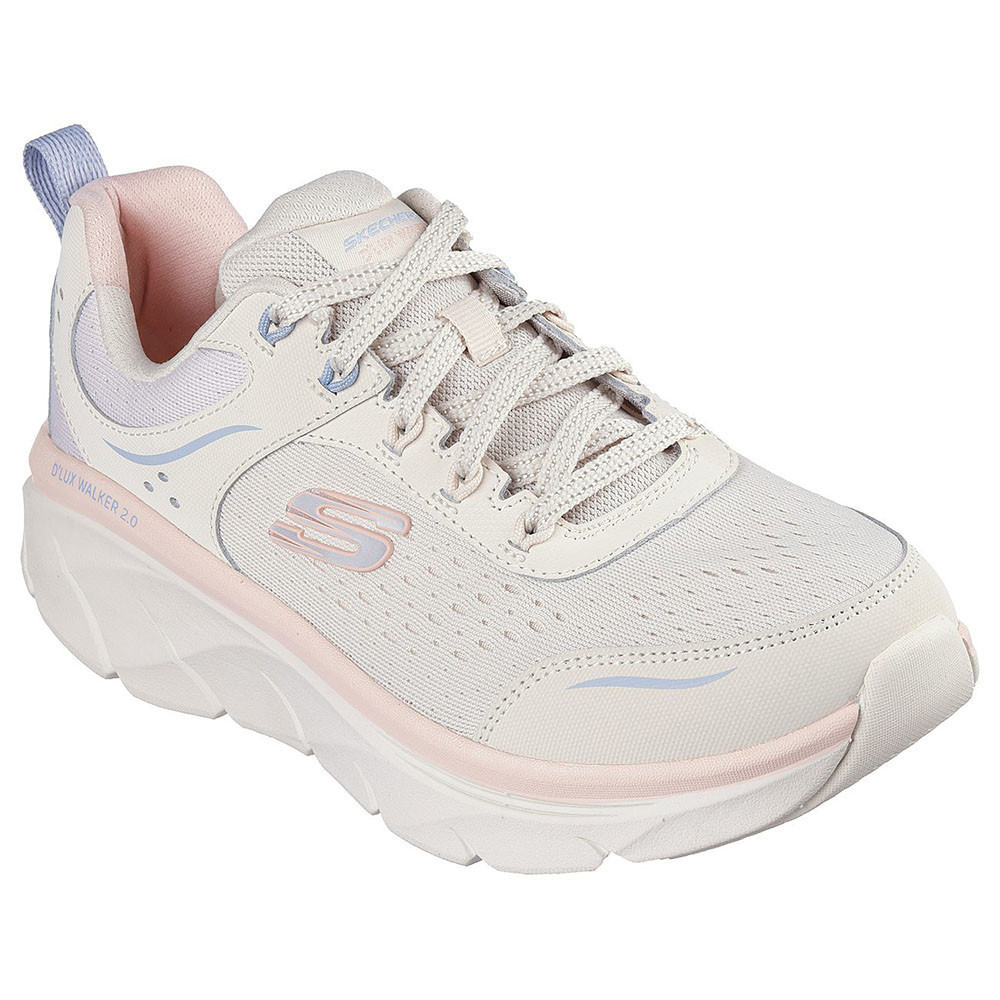 Skechers สเก็ตเชอร์ส รองเท้าลำลองผู้หญิง Women Sport D'Lux Walker 2.0 Daisy Doll Casual Shoes - 150093-NTMT Air-Cooled M