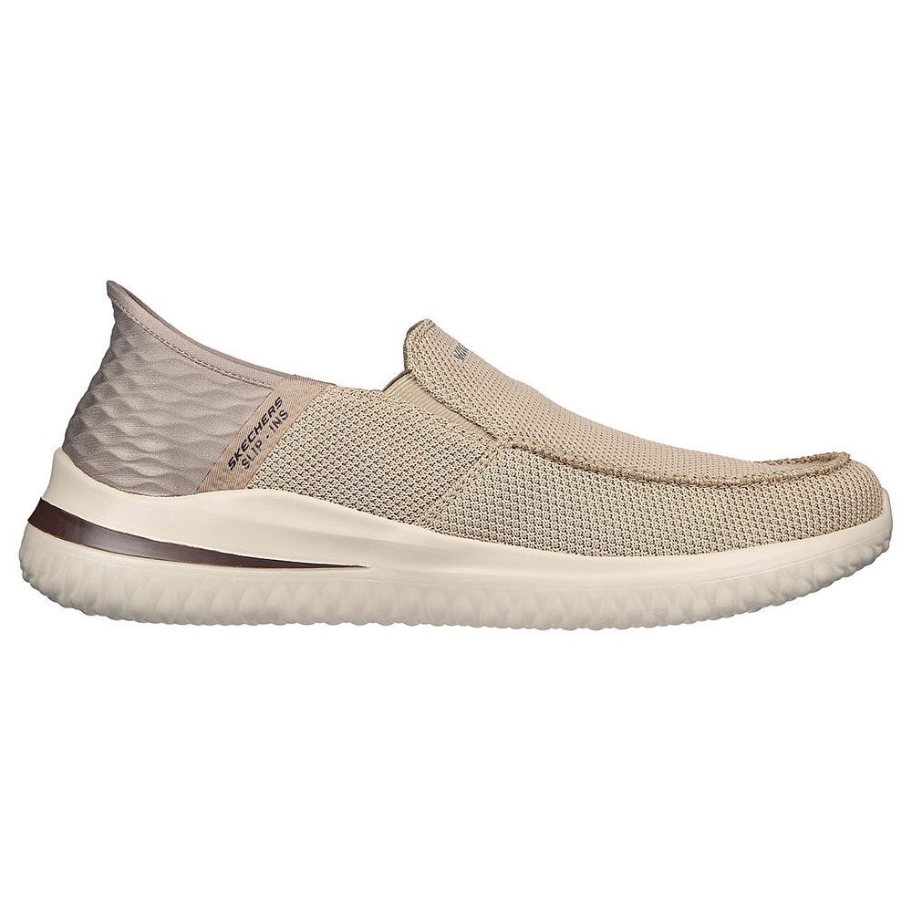 Skechers สเก็ตเชอร์ส รองเท้าผู้ชาย Men Slip-Ins SKECHERS USA Street Wear Delson 3.0 Cabrino Shoes - 210604-TPE Air-Coole