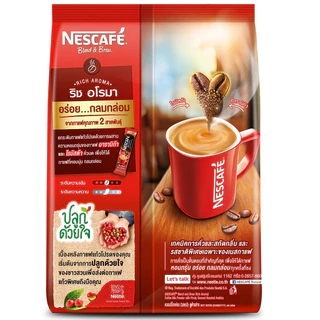 NESCAFE เนสกาแฟเบลนด์แอนด์บรูริชอโรมากาแฟปรุงสำเร็จชนิดผง 17กรัม แพค 27ซอง [8850127004397]