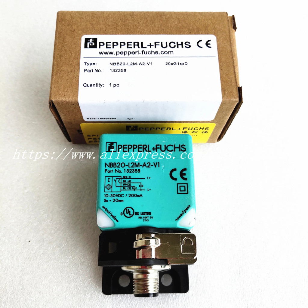 NBB20-L2M-A0-V1 NBB20-L2M-E2-V1 NBB20-L2M-E0-V1ใหม่ P F Proximity Switch Sensor