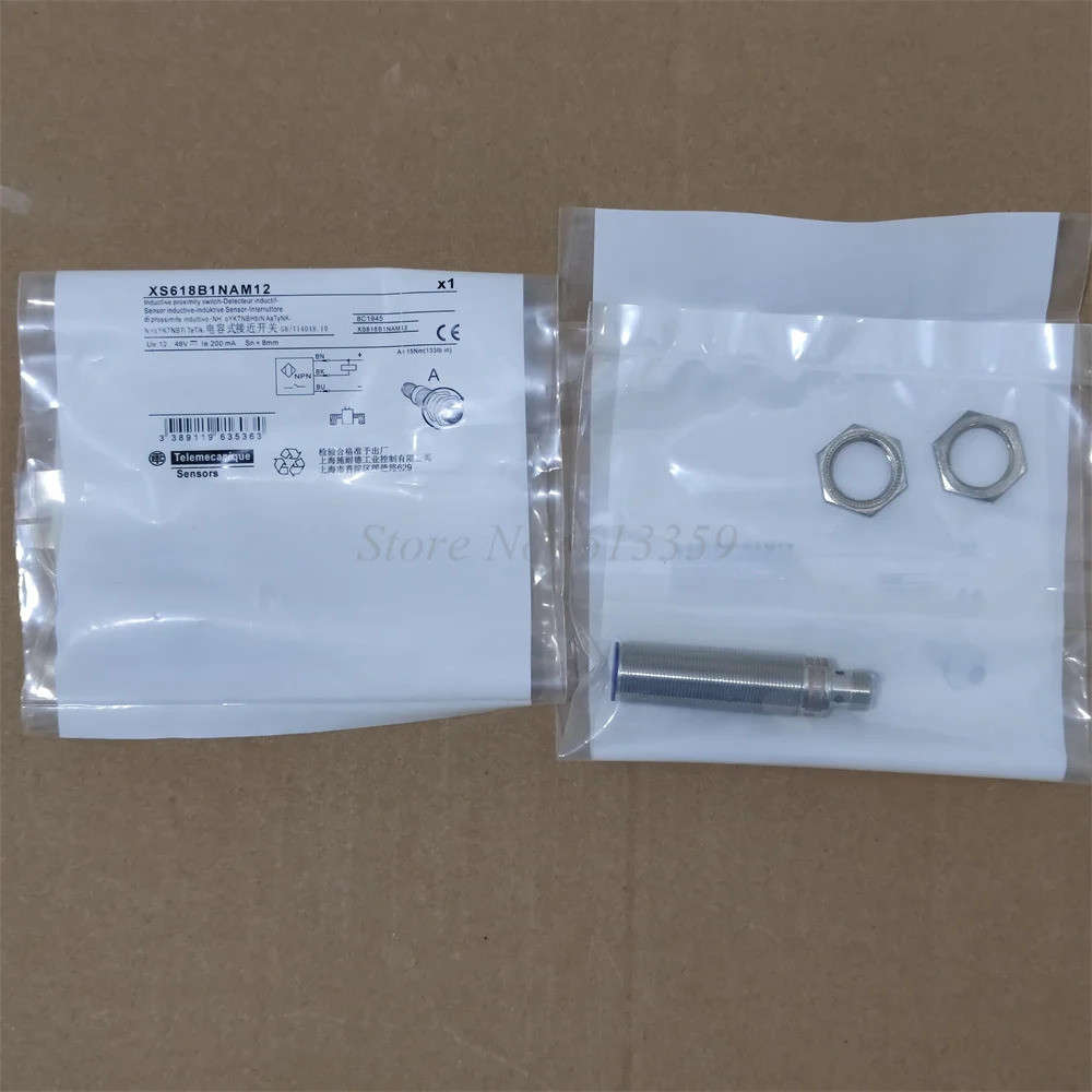 2 ชิ้น XS618B1NAM12 XS618B1PAM12 XS618B1PBM12 XS618B1NBM12 เซ็นเซอร์สวิตช์ใกล้เคียง Schneider ใหม่คุ
