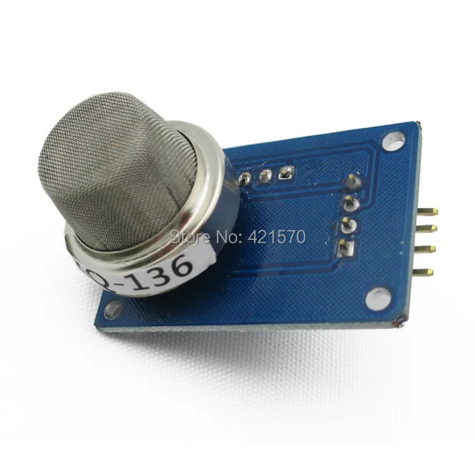 โมดูลใหม่100% MQ-136โมดูลเซ็นเซอร์ H2S MQ136เซ็นเซอร์ตรวจจับไฮโดรเจนซัลไฟด์