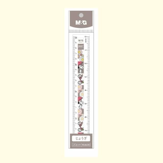 ไม้บรรทัด ขีดเส้น M&G ลาย Snoopy อวกาศ และ S&B Limited Edition