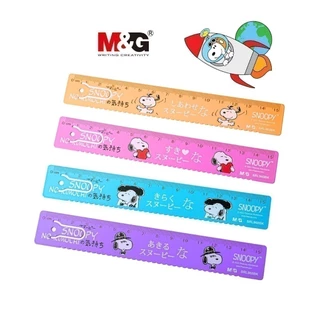 ไม้บรรทัด ขีดเส้น M&G ลาย Snoopy อวกาศ และ S&B Limited Edition