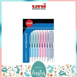 ปากกาลูกลื่น UNI JETSTREAM 101 แบบกด ขนาด 0.5/0.7 MM เซ็ต 12 ด้าม และ 0.5MM เซ็ต 4 ด้าม ฟรีกระดาษโน้ต