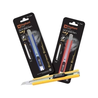 คัตเตอร์ ตราช้าง Elephant รุ่น S-902 / P-902 / 1801 / S-1801 / R-1801 ขนาด 9 มม. และ 18 มม.