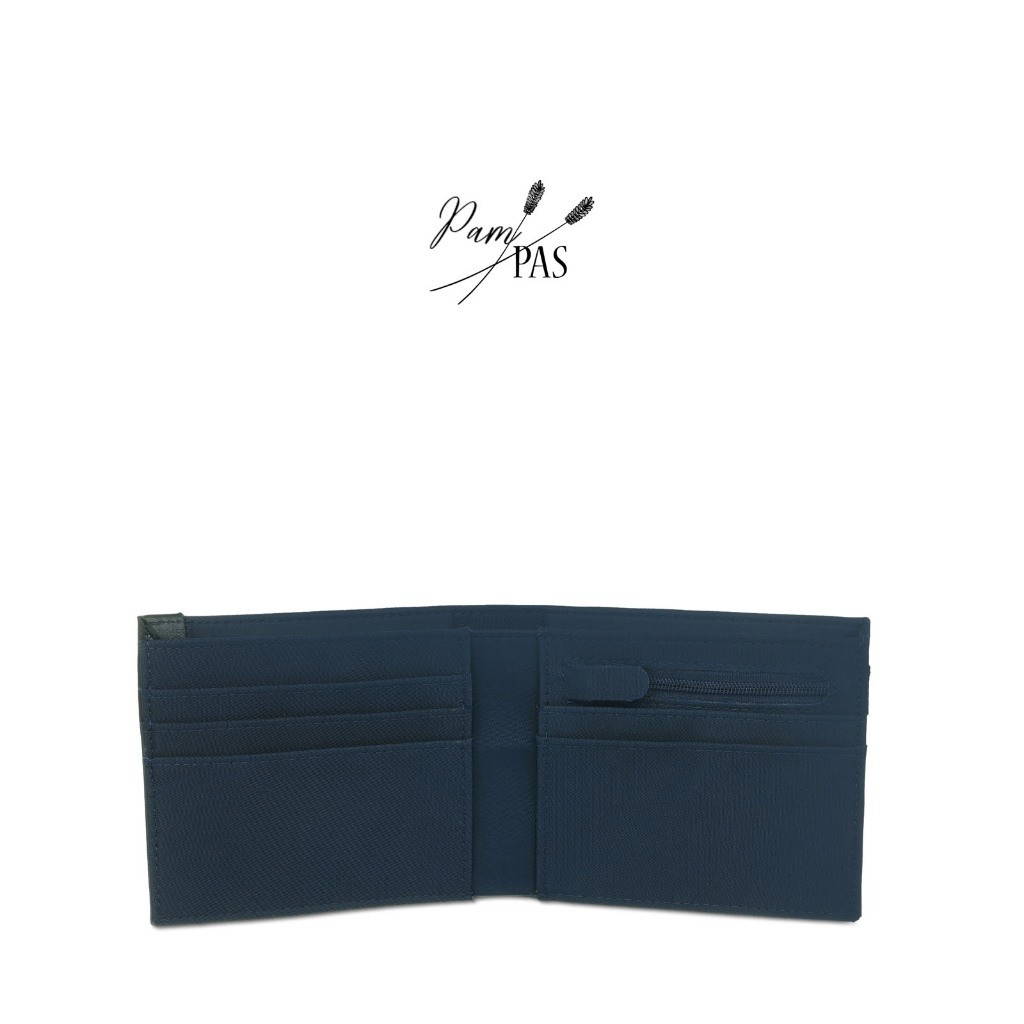 Louis Montini กระเป๋าผ้าไนล่อน กระเป๋าสตางค์ กระเป๋าพับสั้น Men's wallet TTM100