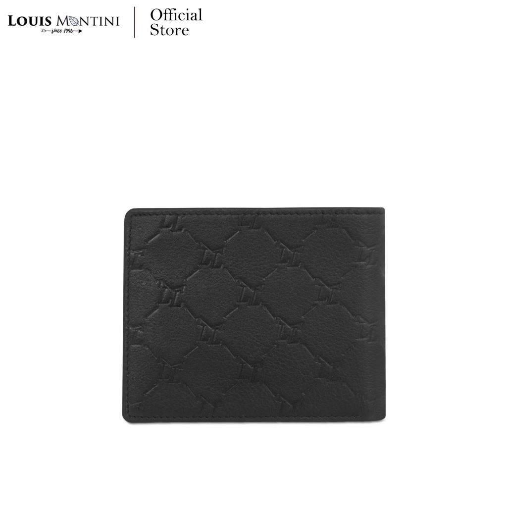 Louis Montini (DL Deluxe) กระเป๋าสตางค์ผู้ชายหนังวัวแท้ Men's Wallet TTM125
