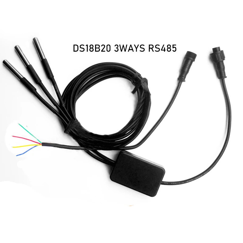 3 Way DS18B20 RS485 485อินเทอร์เฟซเซ็นเซอร์อุณหภูมิ MODBUS โปรโตคอลมาตรฐาน485 Sensor