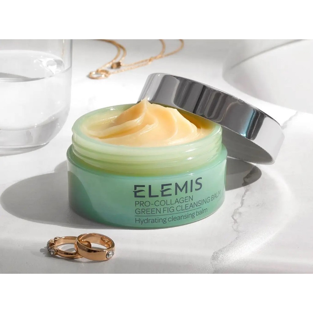 Elemis Pro-Collagen Green Fig Cleansing Balm 100g. เอเลมิส โปรคอลลาเจน ฟิค คลีนซิ่ง บาล์ม ราคา ถูกที่สุด ดีลบีเคเค แกลเลอรีภาพที่ 3