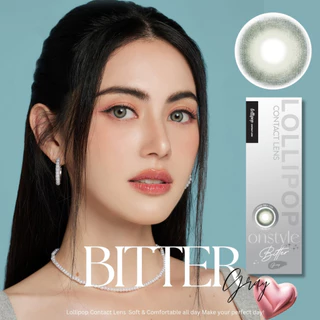[ลด 30.-] Lollipop OnStyle Contact Lens Bitter Gray 0.00ถึง-600 คอนแทคเลนส์