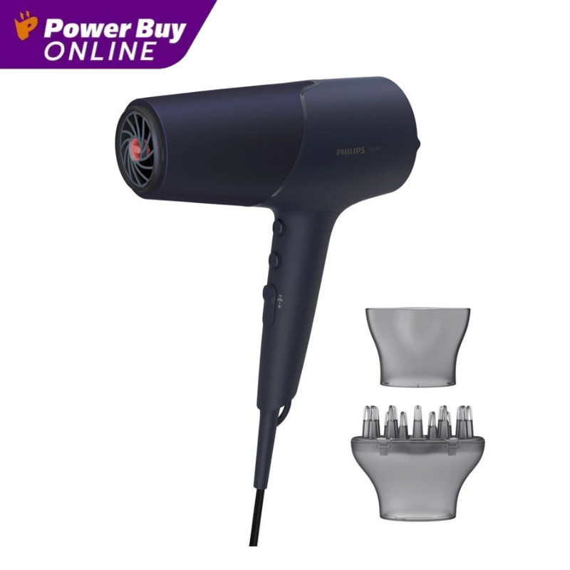 PHILIPS ไดร์เป่าผม 5000 Series (2300 วัตต์, สีดำ) รุ่น BHD510/00 BK