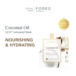 [ห้ามสั่งซื้อ] FOREO UFO Mask Coconut Oil x 6 ฟอริโอ้ ยูเอฟโอมาส์ก สูตรน้ำมันมะพร้าว บำรุงให้ผิวเนียนนุ่มยิ่งขึ้น