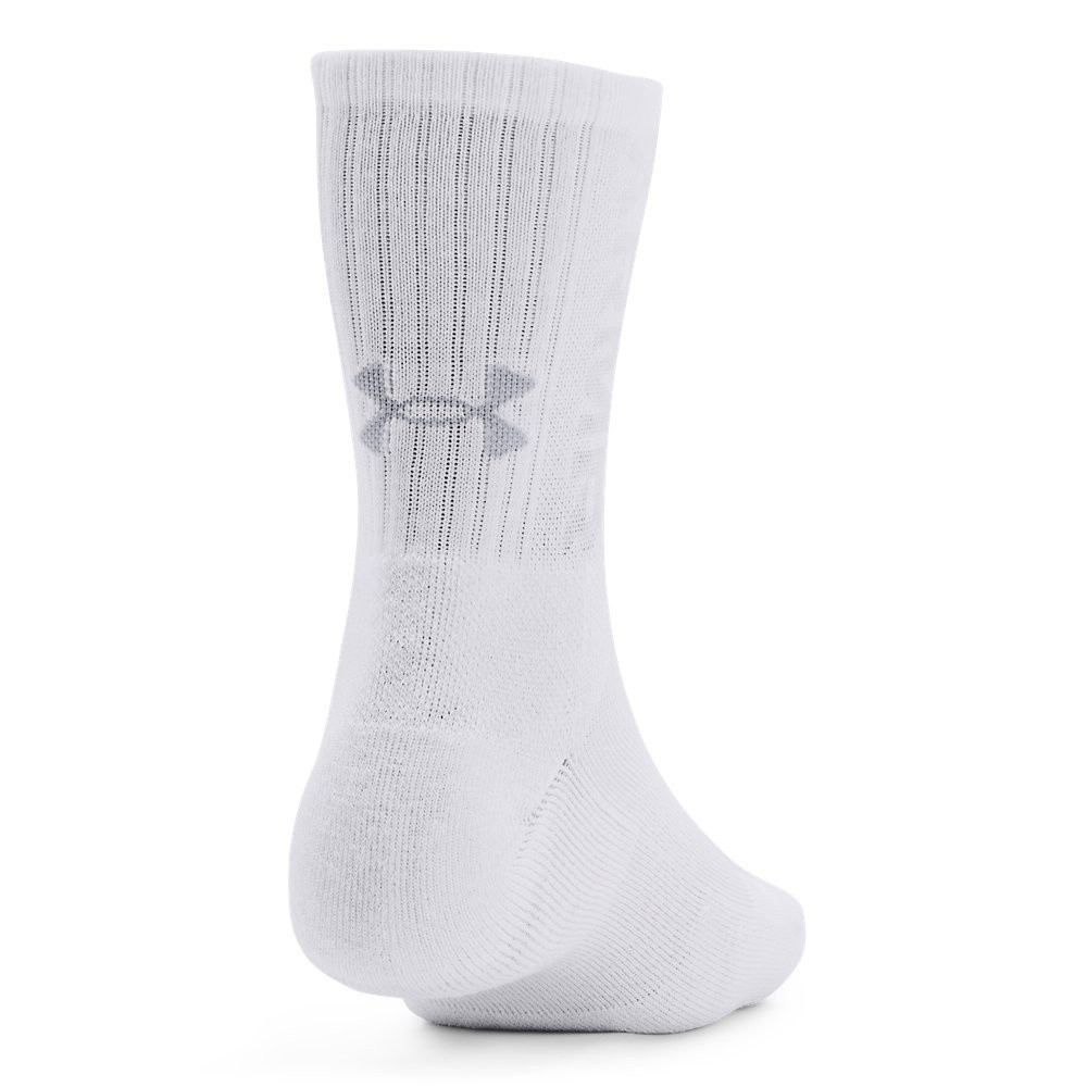 Under Armour UA Unisex UA 3-Maker 3-Pack Mid-Crew Socks อันเดอร์ อาร์เมอร์ ถุงเท้า เทรนนิ่ง สำหรับทุกเพศ — صورة 4