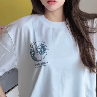 (พร้อมส่ง) เสื้อยืด PEACH SERENITY - ผ้า Cotton100%