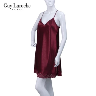 Guy Laroche ชุดนอนซาติน กระโปรงสายเดี่ยว ผ้านุ่ม ลื่น เย็นสบาย รุ่น GN4C31,GN4C60 SIZE M-3XL