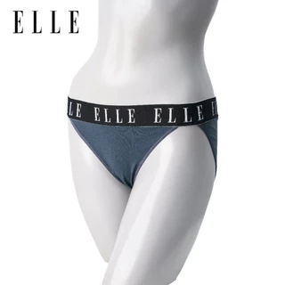 ELLE กางเกงใน LU1312 เกรดA ของแท้ รูปแบบ SEXY ผ้าคอตตอนสแปนเด็กส์ ขอเอวกว้างทอลาย