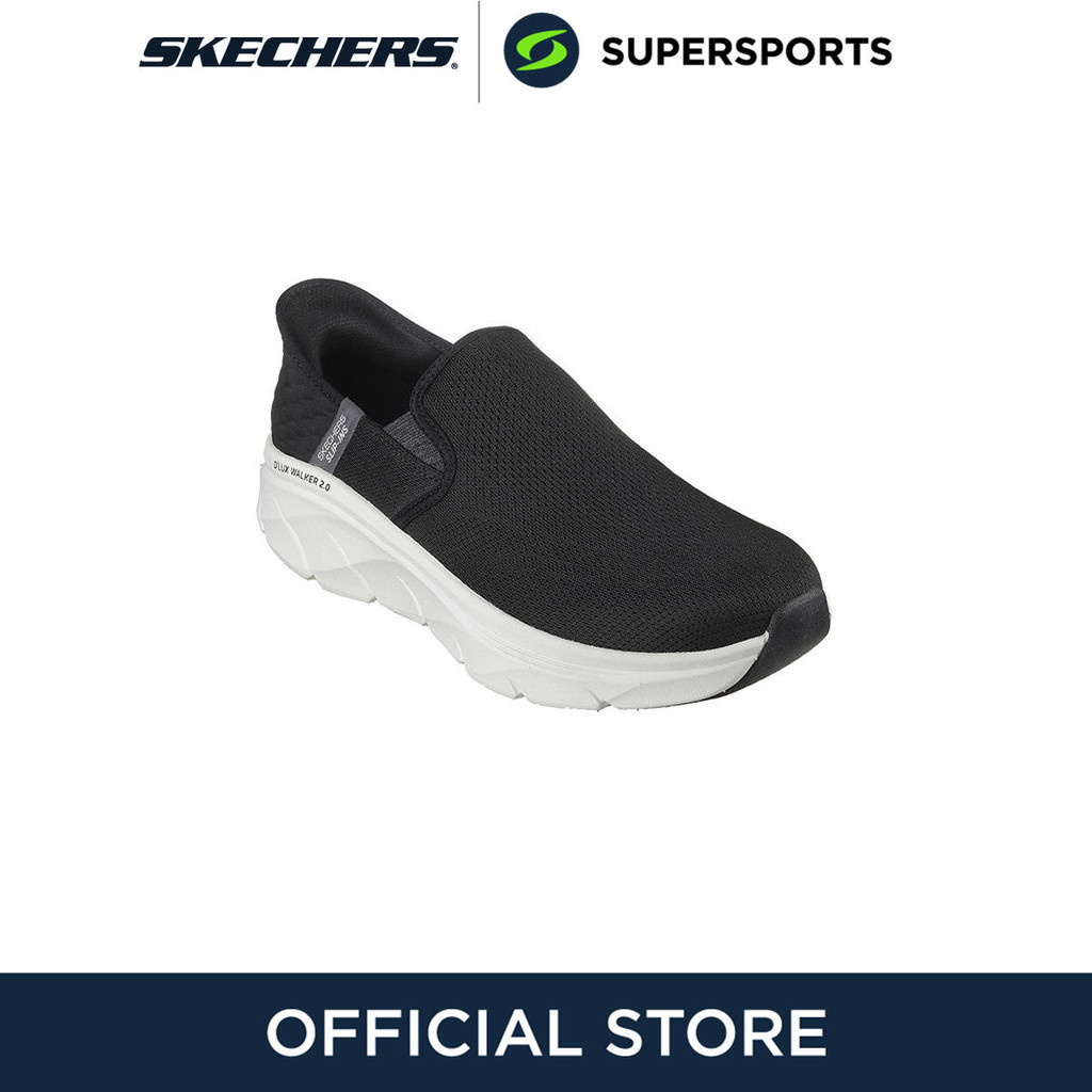 SKECHERS Slip-ins® Relaxed Fit®: D'Lux Walker® 2.0 - Reeler รองเท้าลำลองผู้ชาย