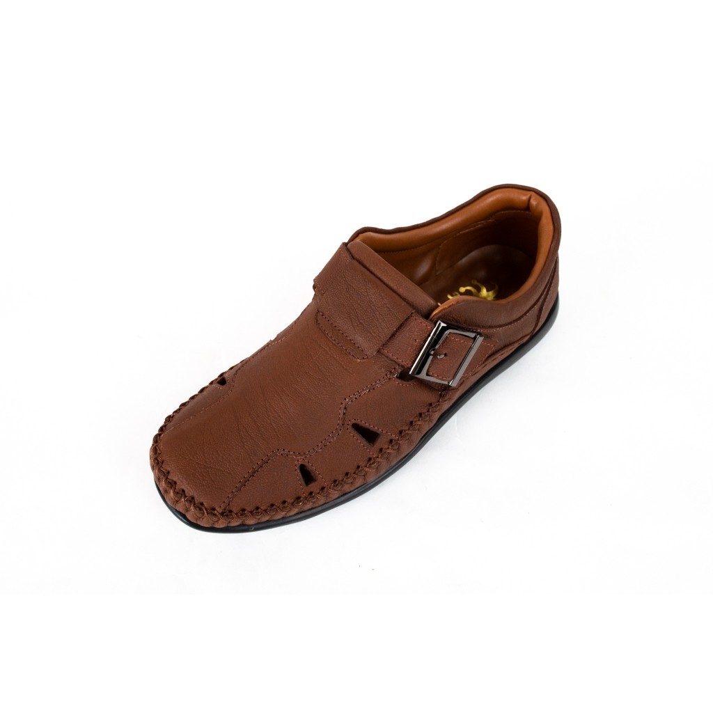 HEAVY SHOES รองเท้าหนังแบบสวม PC6195 มี2สี