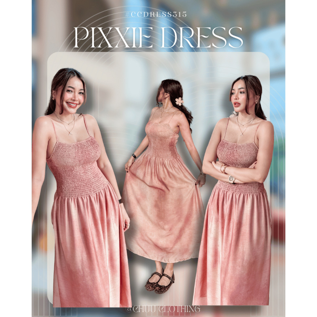 Pixxie dress [สินค้าพร้อมส่ง]