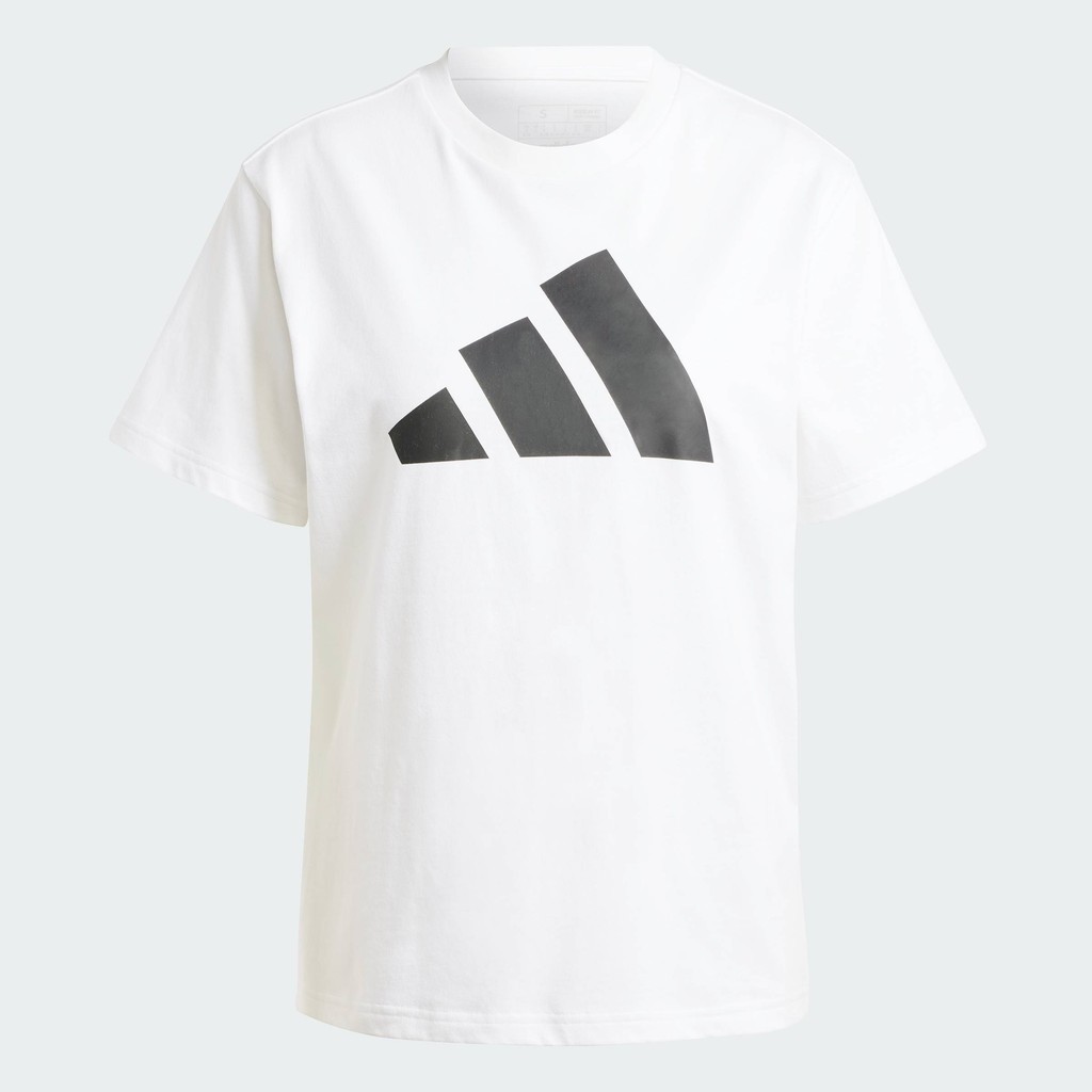 adidas ไลฟ์สไตล์ เสื้อยืดพิมพ์ลาย Pwr 3 ผู้หญิง สีขาว IY8633 - รูปที่ 3