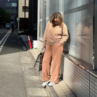 (เฉพาะกางเกง) Chewa Sporty Sweat Pant - กางเกง กางเกงวอร์ม ปลายปล่อย ผ้านุ่ม - SP1