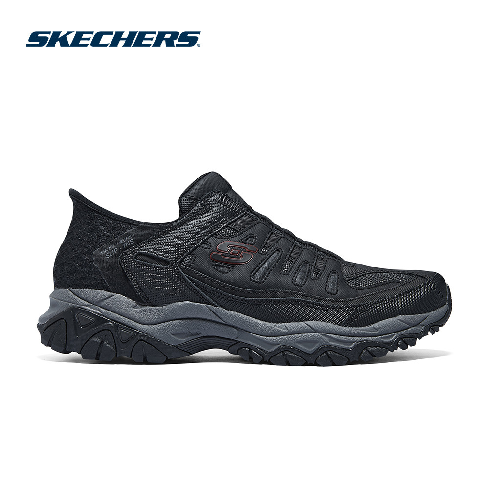 Skechers สเก็ตเชอร์ส รองเท้า ผู้ชาย Slip-ins Outdoor After Burn M.Fit Shoes - 237563-BKCC
