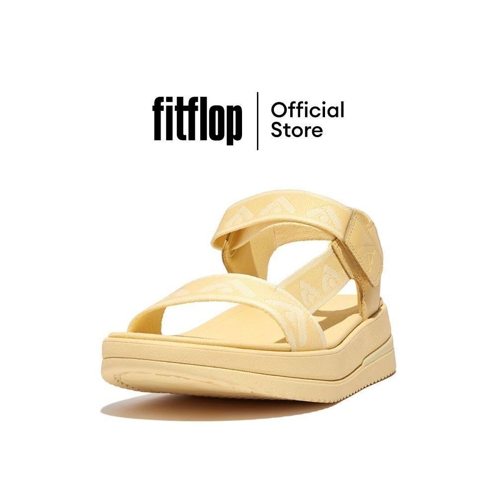 FITFLOP SURFF WEBBING BACK-STRAP รองเท้าแตะแบบรัดส้นผู้หญิง รุ่น HL6-A96 สี YELLOW