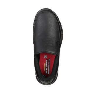 Skechers สเก็ตเชอร์ส รองเท้าทำงานผู้หญิง Women Work Nampa Slip Resistant Work Shoes - 77236-BLK Memory Foam
