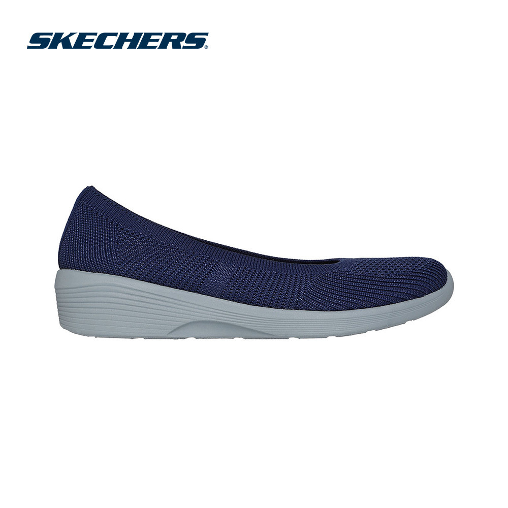 Skechers สเก็ตเชอร์ส รองเท้าผู้หญิง Women Arya Modern Comfort Shoes - 158987-NVY - Air-Cooled Memory Foam