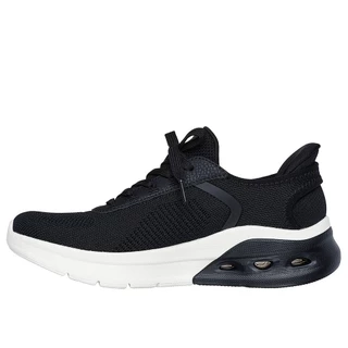 Skechers สเก็ตเชอร์ส รองเท้าลำลองผู้หญิง Women Slip-ins BOBS Sport Arc Waves 2.0 Casual Shoes - 117638-BLK Memory Foam