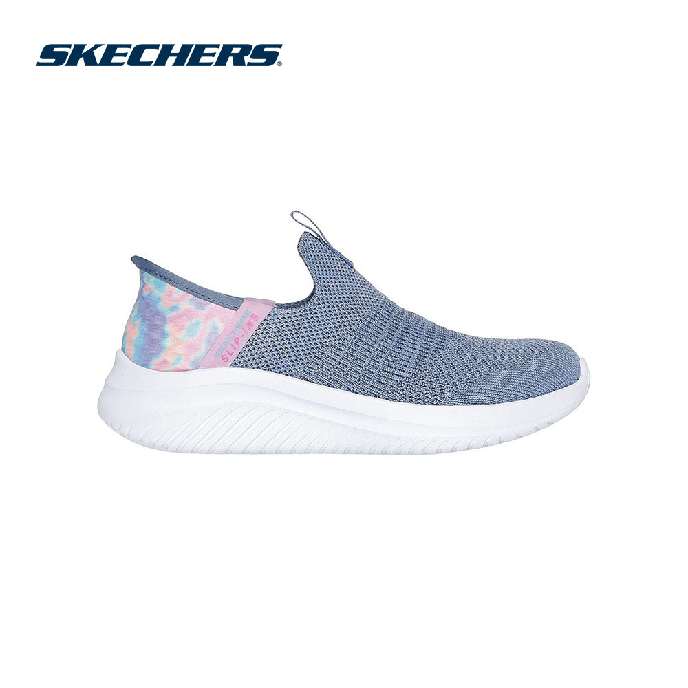 Skechers สเก็ตเชอร์ส รองเท้าลำลองเด็กผู้หญิง Girls Slip-ins Sport Ultra Flex 3.0 Colory Wild Casual Shoes – 303801L-CCMT