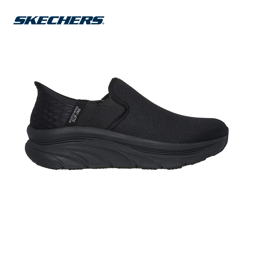 Skechers สเก็ตเชอร์ส รองเท้าทำงานผู้หญิง Women Slip-ins Work D'Lux Walker Slip Resistant Work Shoes - 108175-BLK