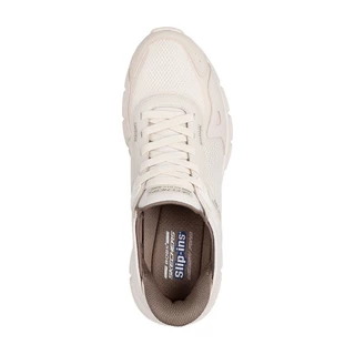 Skechers สเก็ตเชอร์ส รองเท้าลำลองผู้ชาย Men Slip-ins Bobs B Flex Casual Shoes - 118314-NAT Memory Foam