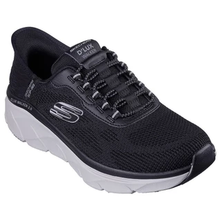 Skechers สเก็ตเชอร์ส รองเท้าลำลองผู้ชาย Men Slip-ins Sport D'Lux Walker 2.0 Rezinate Casual Shoes - 232446-BKGY