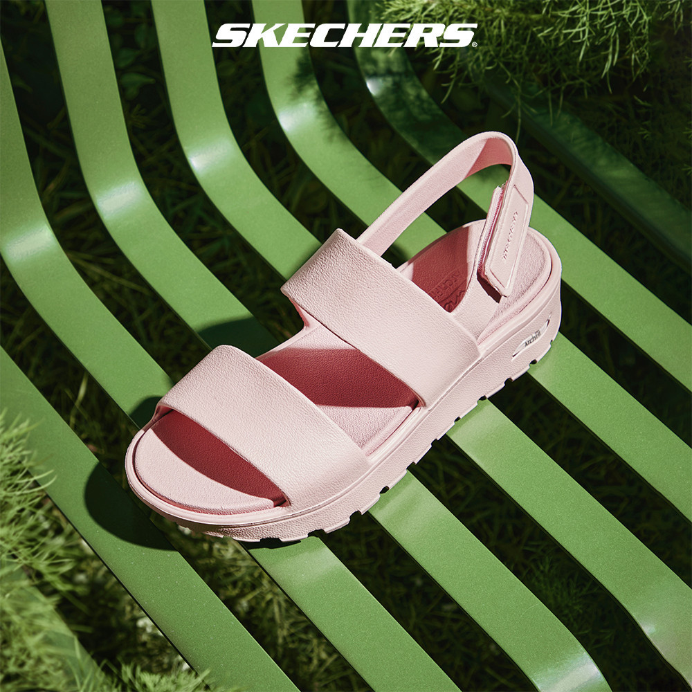 Skechers สเก็ตเชอร์ส รองเท้าแตะผู้หญิง Women Foamies Arch Fit Footsteps Day Dream Sandals - 111380-BLSH (latest)