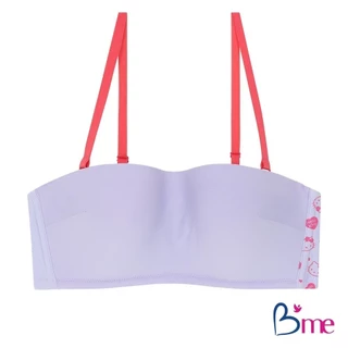 B'me เสื้อชั้นในมีโครงถอดสาย level 1 ฟองบาง รุ่น ME1706 (Hello Kitty) สีดำ สีวนิลา สีม่วง