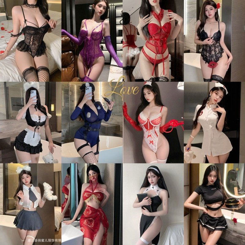 ชุดนอนเซ็กซี่  ชุดคอสเพลย์ รวมรุ่น R/C2 love888th