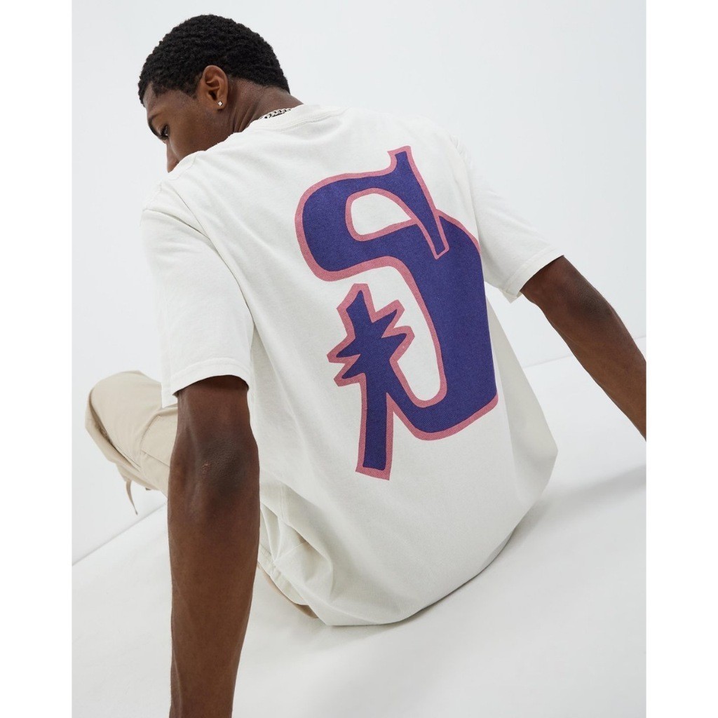 STA.[ของแท้ พร้อมส่งในไทย] Stussy (Australia) Big S T Shirt tee.